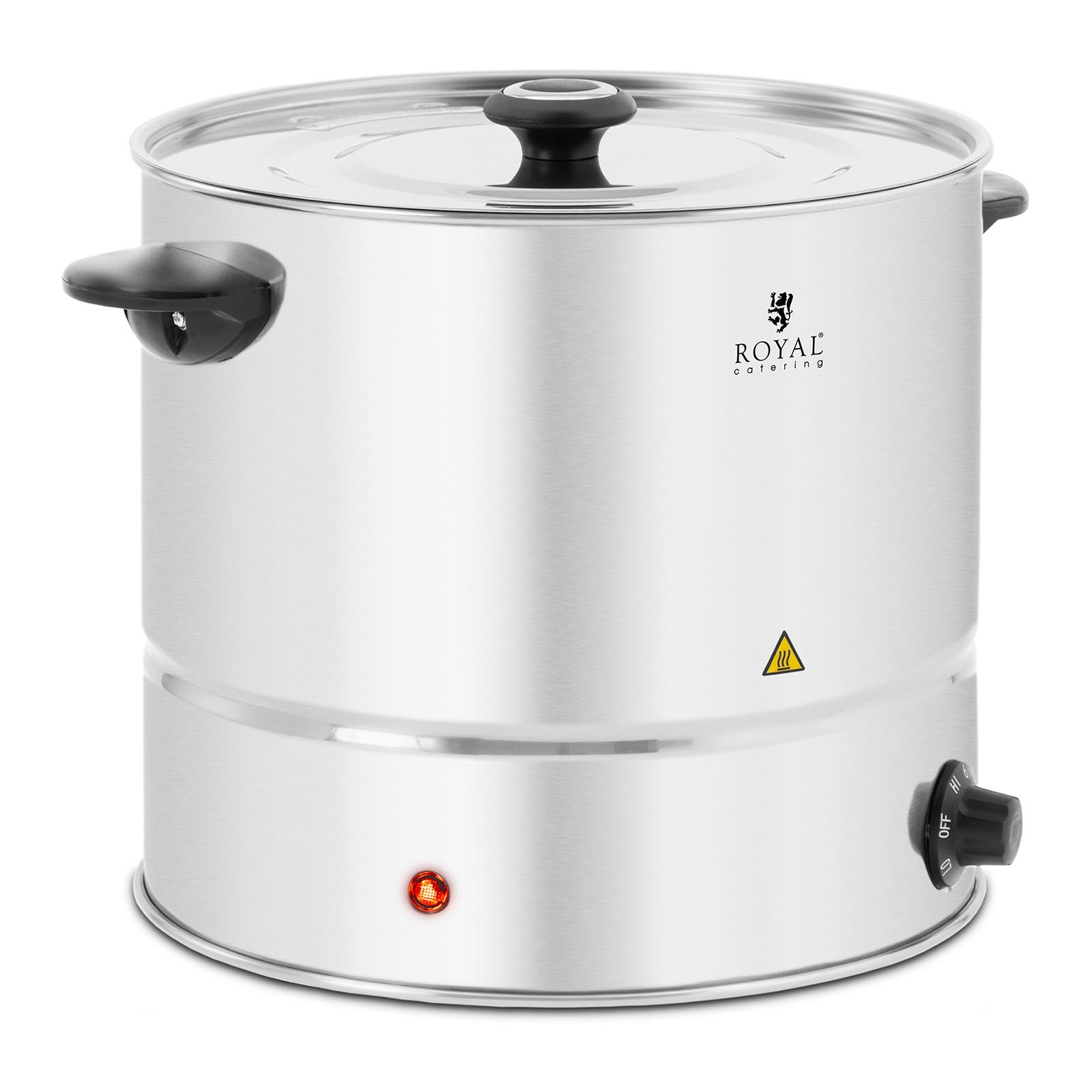Stoomkoker - 13 L - 1000 W - Royal Catering