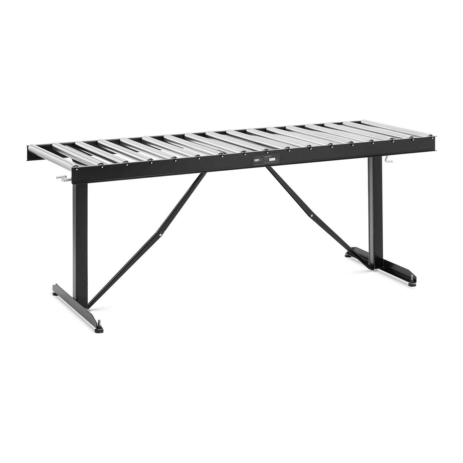 Rollenbaan - 200 kg -  178 x 67 cm - 17 wielen - in hoogte verstelbaar