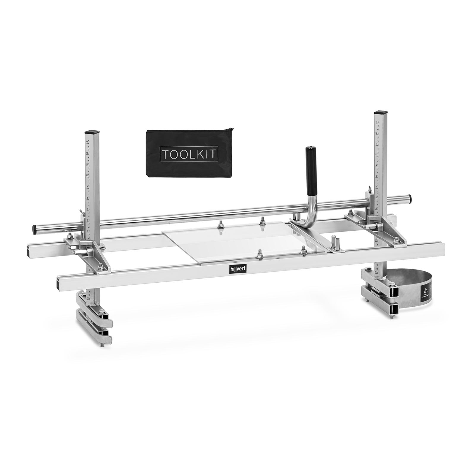 Mobiele zagerij - voor kettingzagen tot 90 cm / 36'' - breedte tot 81 cm (32'')